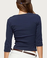 Edikted Women's Seventy Six Quarter Sleeve T Shirt