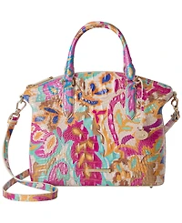 Brahmin Duxbury Melbourne Medium Leather Satchel Handbag