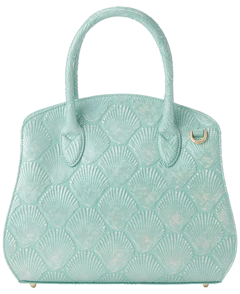 Brahmin Rosetta Tides Magnetic Medium Satchel Bag