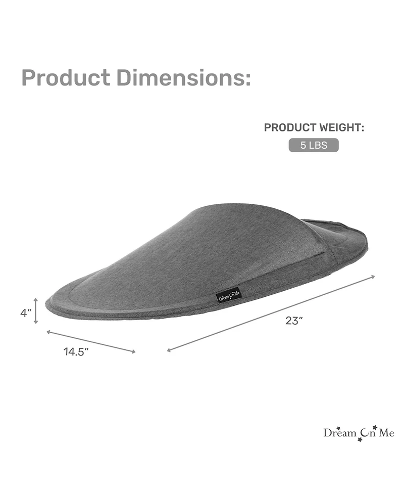 Dream On Me Toddler Coast Rider Stroller Canopy