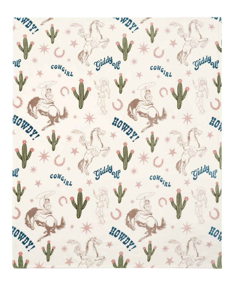 Jessica Simpson Chic Plush Throw, 50" x 60"