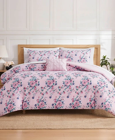 Jessica Simpson Phoebe Reversible 8-Pc. Comforter Set, Queen