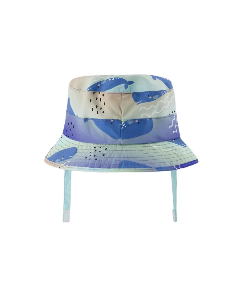 Deux par Toddler Polyester Beach Hat Whale Print
