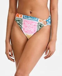Bar Iii Women's Cabana Club High-Rise Swim Bottoms, Macy's Exclusive
