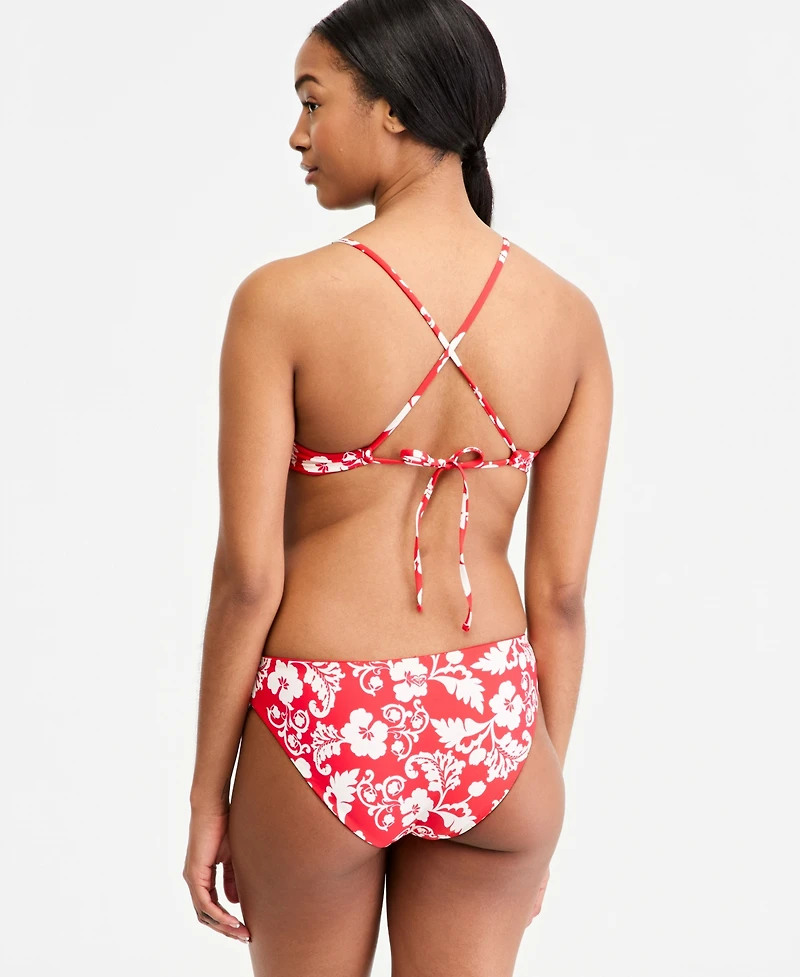 Roxy Juniors' Days Of Summer Reversible Triangle Bikini Top