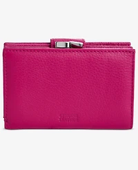 Giani Bernini Softy Leather Framed Colorblock Wallet, Created for Macy's