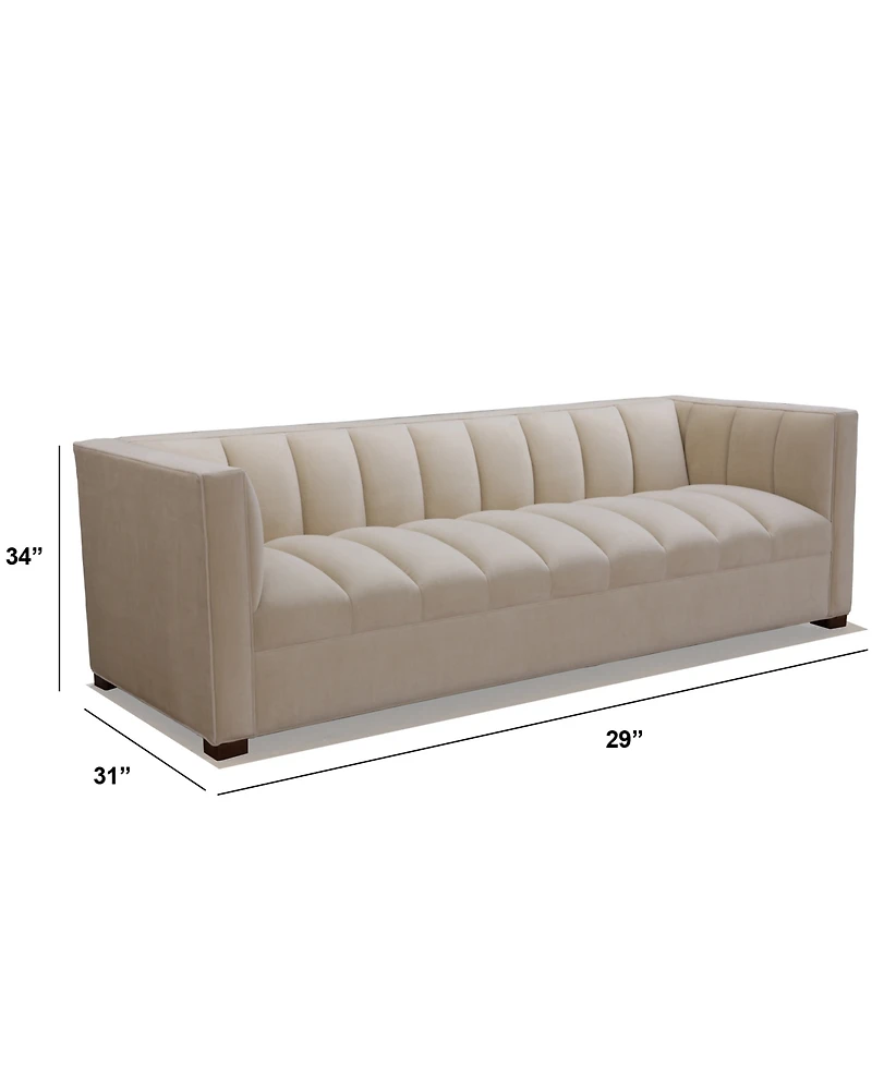 Jhuliana 90" Fabric Grand Sofa