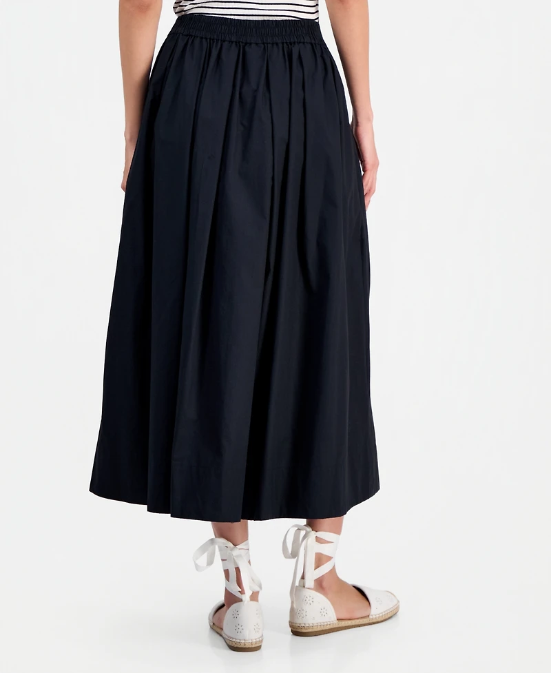 On 34th Women's Pull-On Midi Circle Skirt, Macy's Exclusive