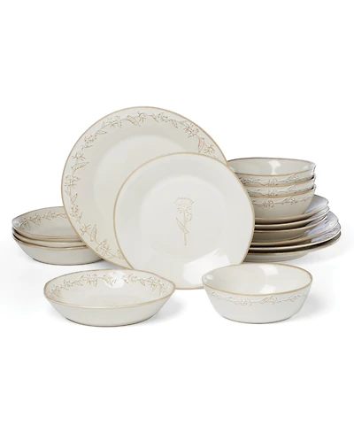 Lenox Homespun 16-Pc. Dinnerware Set, Service for 4