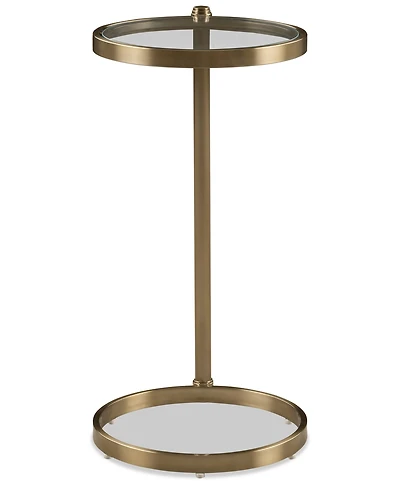 Isla 24" Glass Chairside Table