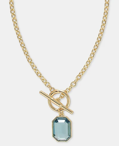 Lauren Ralph Stone 16" Pendant Necklace