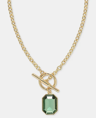 Lauren Ralph Stone 16" Pendant Necklace