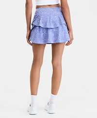 Id Ideology Women's Harbor Ditsy Compression Flounce Skort, Macy's Exclusive