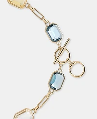 Lauren Ralph Lauren Gold-Tone Stone Chain Collar Necklace