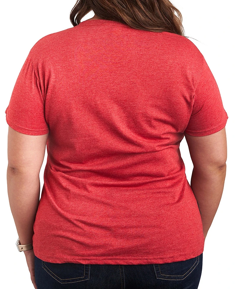 Hybrid Apparel Plus Instant Message American Honey Graphic Crewneck T-Shirt