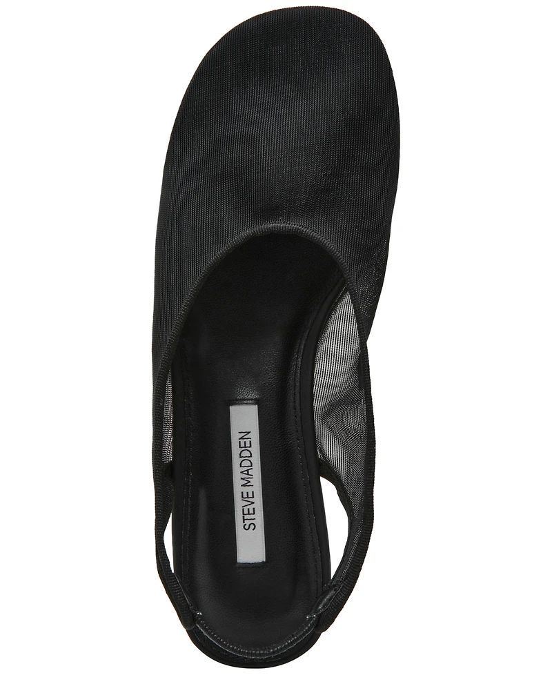 Steve Madden Women's Xtra Mesh Slingback Pumps