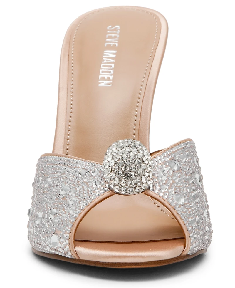 Steve Madden Women's Priya-r Embellished Stiletto Heel Sandals