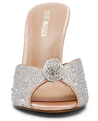 Steve Madden Women's Priya-r Embellished Stiletto Heel Sandals