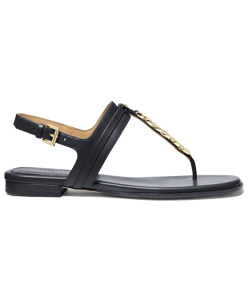 Michael Kors Women's Marcia Thong Buckle Sandals
