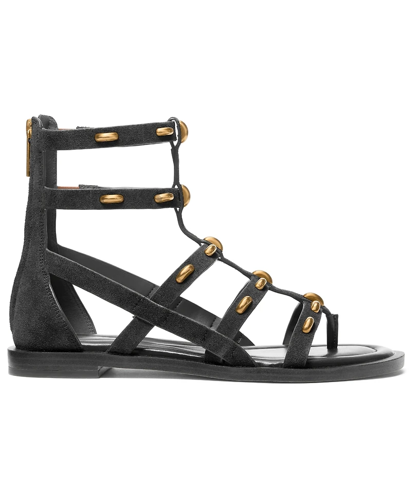 Michael Kors Women's Noa Gladiator Open Toe Flat Sandals
