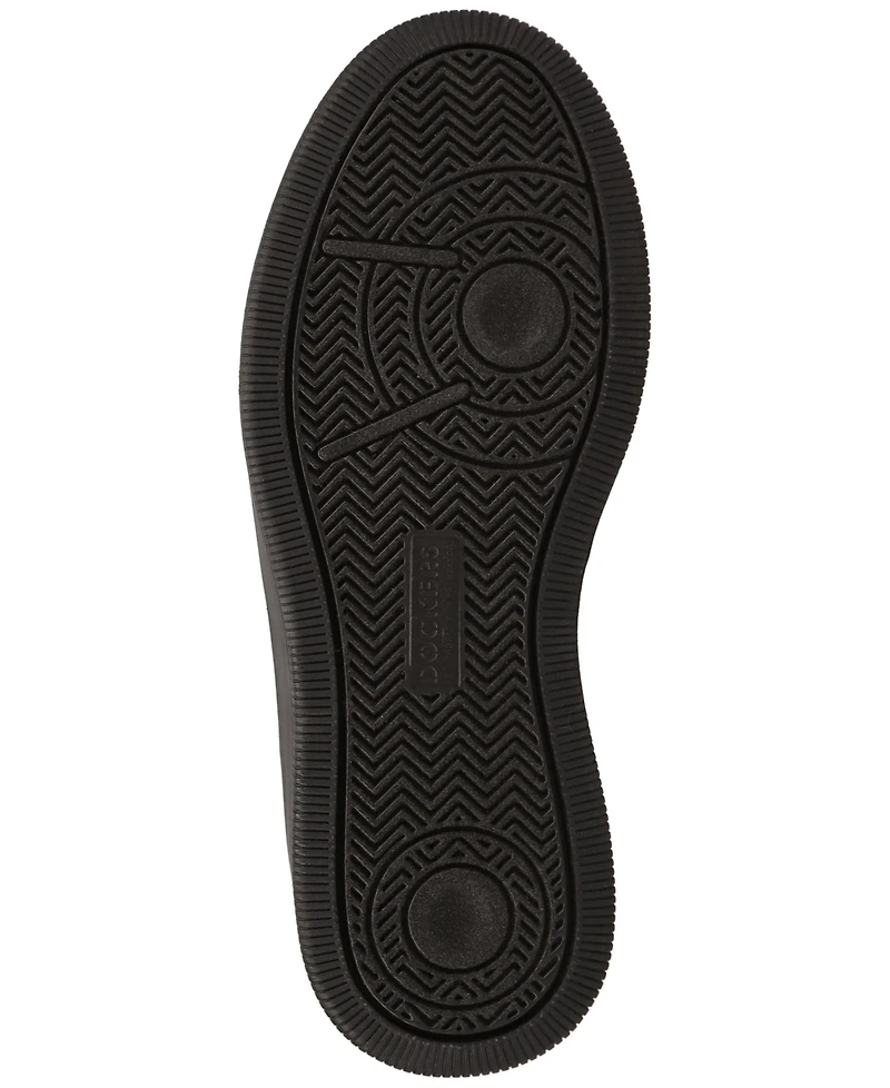 Dockers Men's Laser Removable-Insole Lace-Up Casual Sneakers