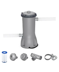 Bestway Flowclear 1,000 Gallons per Hour Above Ground Swimming Pool Filter Pump