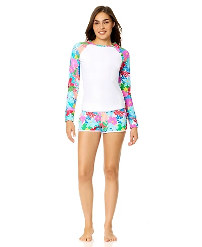 Raisins Women's Back Zip Rashguard