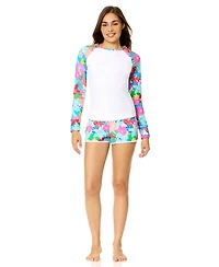 Raisins Women's Back Zip Rashguard