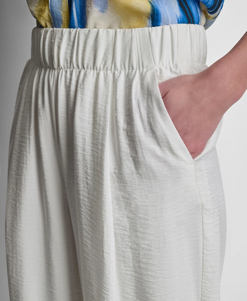 Dkny Women's High-Rise Pull-On Ankle Pants