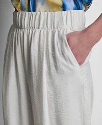 Dkny Women's High-Rise Pull-On Ankle Pants