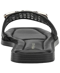 Easy Spirit Women's Vana Woven Slide Flat Sandals