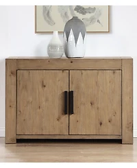 Macai 18" Wood Two Adjustable Sleeve Server