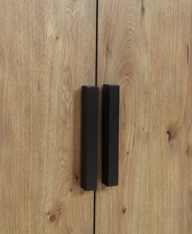 Macai 18" Wood Two Adjustable Sleeve Server