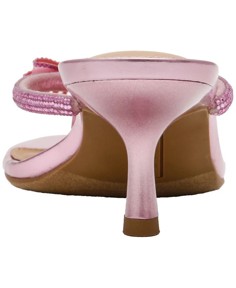 Wild Pair Women's Silree Slip-On Bow Sandals, Macy's Exclusive