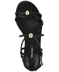 Nine West Women's Mariss Strappy Flat Sandals