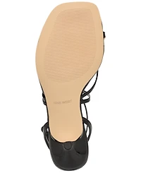 Nine West Women's Mays Kitten Heel Dress Sandals