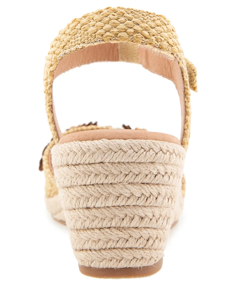 Gentle Souls Women's Gibson Wedge Sandals