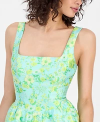 Sam Edelman Women's Spring Garden Fit & Flare Mini Dress