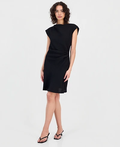 Sam Edelman Women's Boat-Neck Cap-Sleeve Sheath Dress