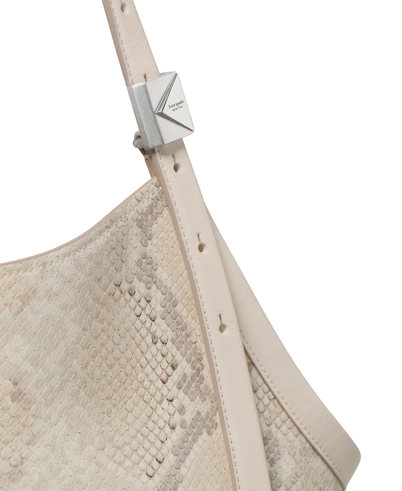 kate spade new york Deco Snake Embossed Dog Clip Tulip Tote Bag
