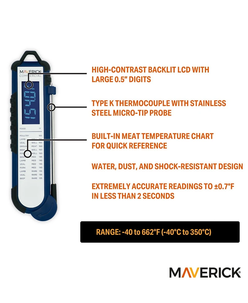 Maverick Pro-Temp Professional Thermocouple Thermometer