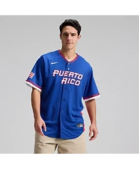 Nike Men's Royal Puerto Rico Baseball 2026 World Classic Stadium Jersey