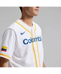 Nike Men's White Colombia Baseball 2026 World Classic Stadium Jersey