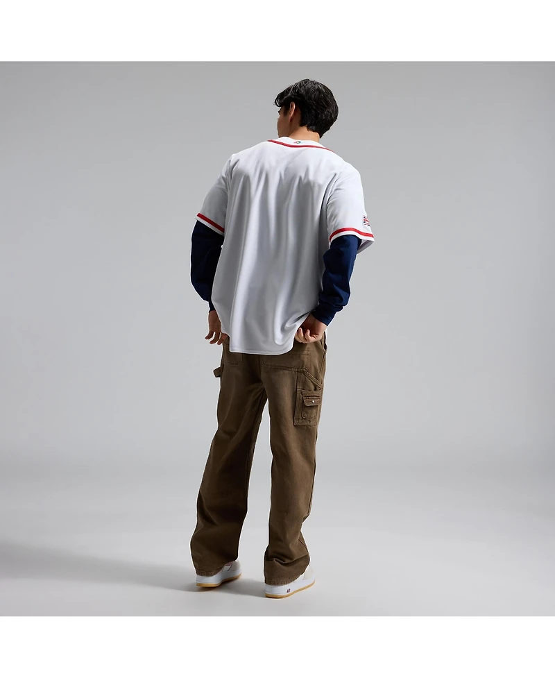 Nike Men's White Great Britain Baseball 2026 World Baseball Classic Stadium Jersey