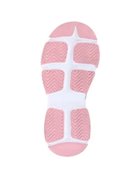 bebe Women's Sneaker with Mesh Upper and Rhinestones Embellishment