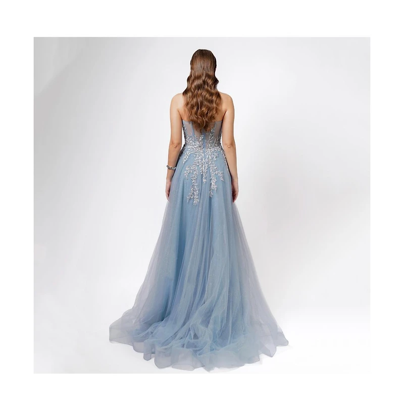 Bariano Women's Emmy Strapless Ball Gown