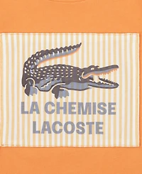 Lacoste Boys' 10-16 Applique Detail Crewneck T-Shirt