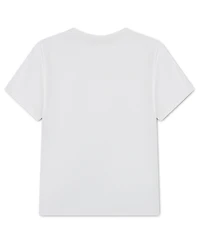 Lacoste Boys' 10-16 Watercolor Croc Crewneck T-Shirt