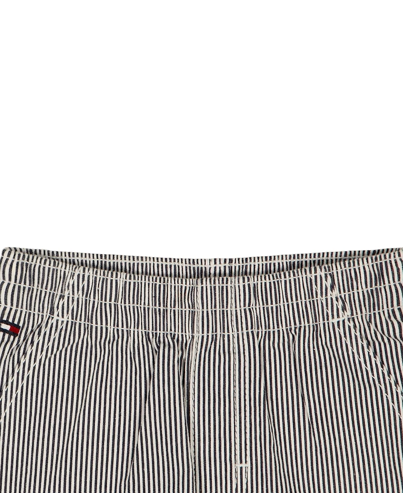 Tommy Hilfiger Baby Boys' Striped Trim Pique Polo Shirt & Corded Shorts, 2-Piece Set