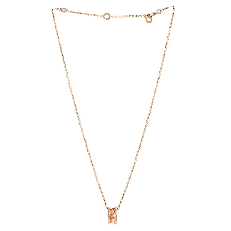 Pre-Owned Bvlgari B.Zero1 Open Design Legend Zaha Hadid Pendant Necklace